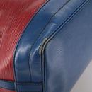 LOUIS VUITTON Epi Noe Shoulder Bag Bicolor Red Blue M44084 LV Auth 105416-15