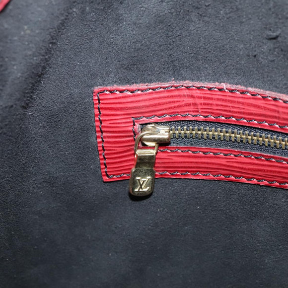 LOUIS VUITTON Epi Noe Shoulder Bag Bicolor Red Blue M44084 LV Auth 105416