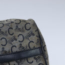 CELINE C Macadam Canvas Hand Bag Navy Auth 105423-16