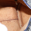 CELINE C Macadam Canvas Hand Bag Navy Auth 105423-17