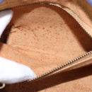 CELINE C Macadam Canvas Hand Bag Navy Auth 105423-12