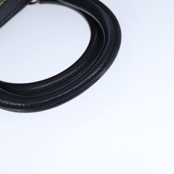 CELINE C Macadam Canvas Hand Bag Navy Auth 105423