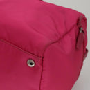 PRADA Hand Bag Nylon 2way Pink Auth 105452V-9