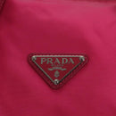 PRADA Hand Bag Nylon 2way Pink Auth 105452V-18