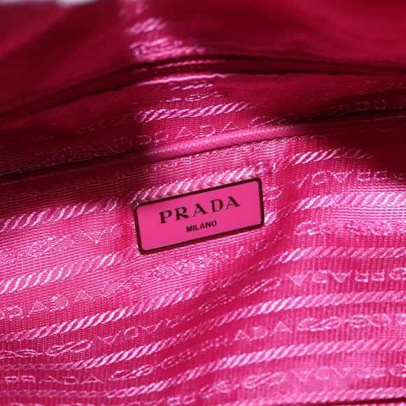 PRADA Hand Bag Nylon 2way Pink Auth 105452V
