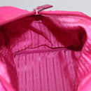 PRADA Hand Bag Nylon 2way Pink Auth 105452V-11