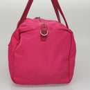 PRADA Hand Bag Nylon 2way Pink Auth 105452V-2