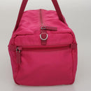PRADA Hand Bag Nylon 2way Pink Auth 105452V-3