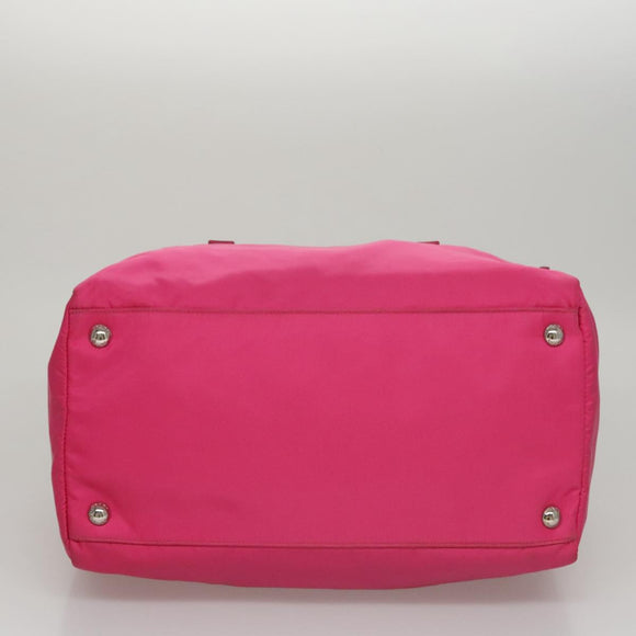 PRADA Hand Bag Nylon 2way Pink Auth 105452V