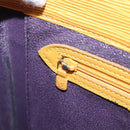 LOUIS VUITTON Epi Sac Plat Hand Bag Yellow M52079 LV Auth 105461-20
