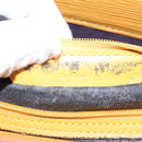 LOUIS VUITTON Epi Sac Plat Hand Bag Yellow M52079 LV Auth 105461-12