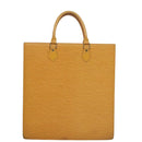 LOUIS VUITTON Epi Sac Plat Hand Bag Yellow M52079 LV Auth 105461-2