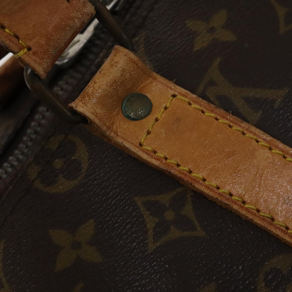 LOUIS VUITTON Monogram Keepall 50 Boston Bag M41426 LV Auth 105468