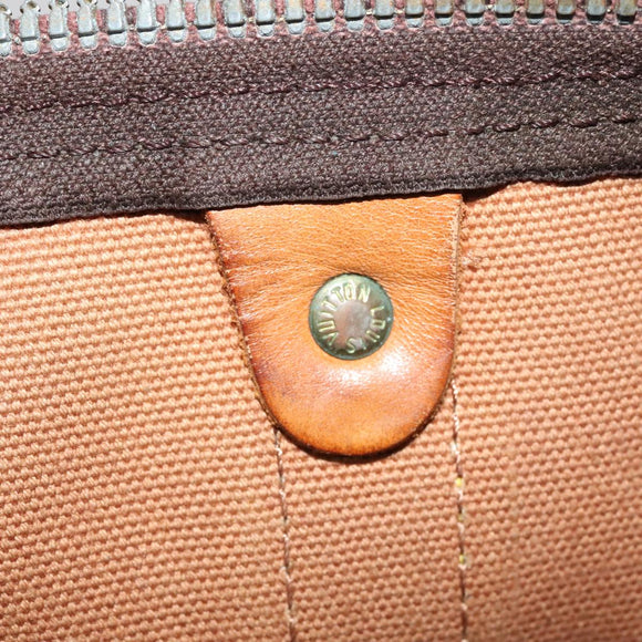 LOUIS VUITTON Monogram Keepall 50 Boston Bag M41426 LV Auth 105468