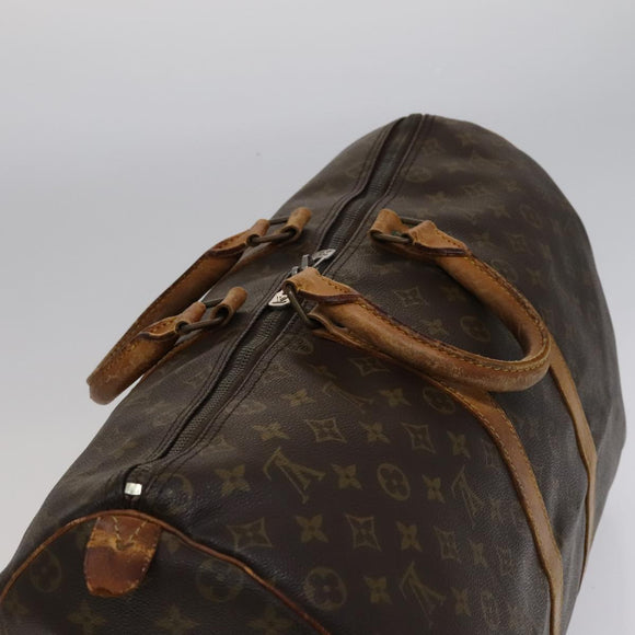 LOUIS VUITTON Monogram Keepall 50 Boston Bag M41426 LV Auth 105468