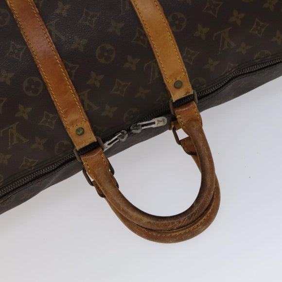 LOUIS VUITTON Monogram Keepall 50 Boston Bag M41426 LV Auth 105468