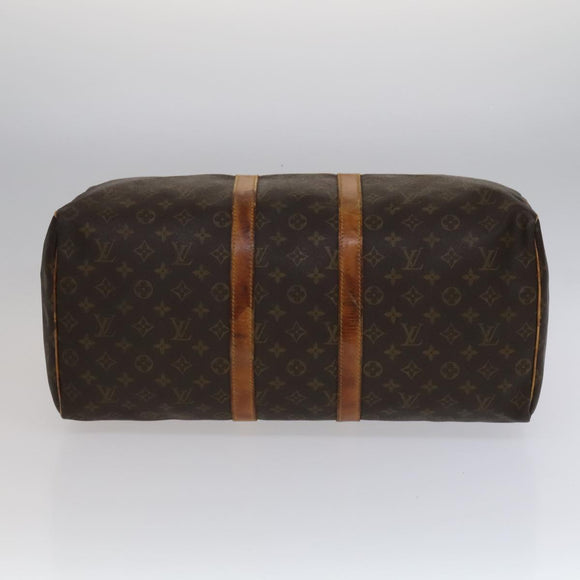 LOUIS VUITTON Monogram Keepall 50 Boston Bag M41426 LV Auth 105468