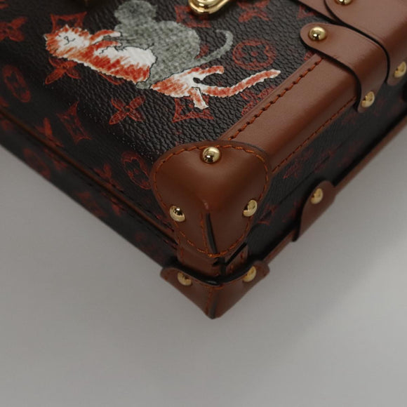 LOUIS VUITTON Catgram Petit Maru NM Schoudertas M44407 LV Auth 105481SM