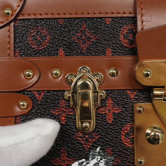 LOUIS VUITTON Catgram Petit Maru NM Schoudertas M44407 LV Auth 105481SM
