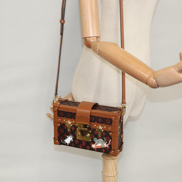 LOUIS VUITTON Catgram Petit Maru NM Schoudertas M44407 LV Auth 105481SM