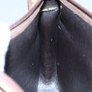 Christian Dior Trotter Canvas Shoulder Bag Brown Auth 105487-19