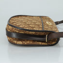 Christian Dior Trotter Canvas Shoulder Bag Brown Auth 105487-3