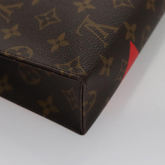 LOUIS VUITTON Monogram Game On Poche Toilette 26 Pouch M80282 LV Auth 105528S