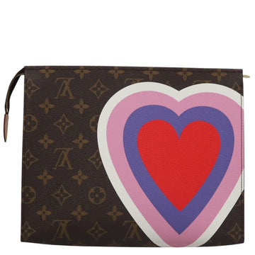 LOUIS VUITTON Monogram Game On Poche Toilette 26 Pouch M80282 LV Auth 105528S - 0