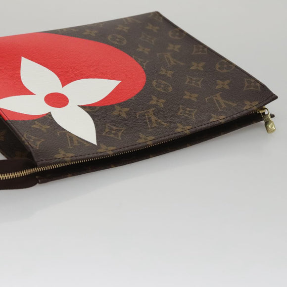 LOUIS VUITTON Monogram Game On Poche Toilette 26 Pouch M80282 LV Auth 105528S