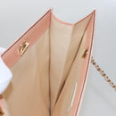 CHANEL Chain COCO Tote Bag Canvas Pink Gold CC Auth 105536-18