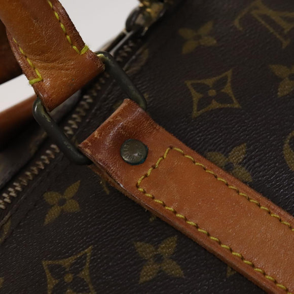LOUIS VUITTON Monogram Keepall 60 Boston Bag M41422 LV Auth 105538