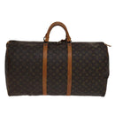 LOUIS VUITTON Monogram Keepall 60 Boston Bag M41422 LV Auth 105538-2