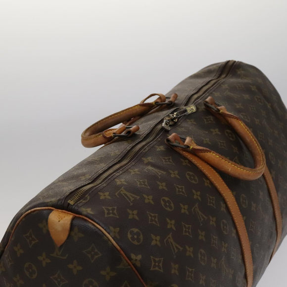 LOUIS VUITTON Monogram Keepall 60 Boston Bag M41422 LV Auth 105538