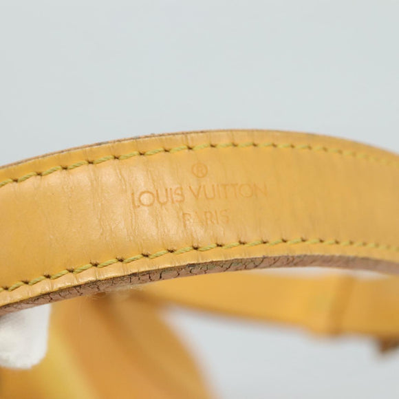 LOUIS VUITTON Epi Petit Noe Shoulder Bag Yellow M44102 LV Auth 105603