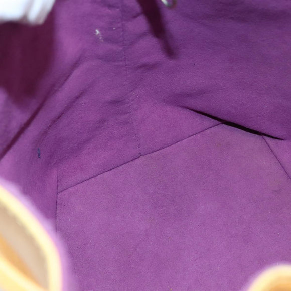 LOUIS VUITTON Epi Petit Noe Shoulder Bag Yellow M44102 LV Auth 105603