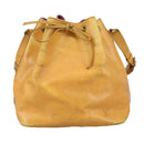LOUIS VUITTON Epi Petit Noe Shoulder Bag Yellow M44102 LV Auth 105603-13