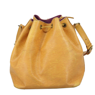 LOUIS VUITTON Epi Petit Noe Shoulder Bag Yellow M44102 LV Auth 105603 - 0