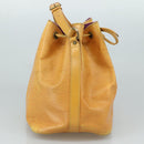 LOUIS VUITTON Epi Petit Noe Shoulder Bag Yellow M44102 LV Auth 105603-3