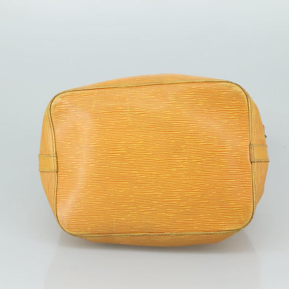 LOUIS VUITTON Epi Petit Noe Shoulder Bag Yellow M44102 LV Auth 105603
