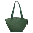 LOUIS VUITTON Epi Saint Jacques Poignees Long Bag Green M52334 LV Auth 105604-1
