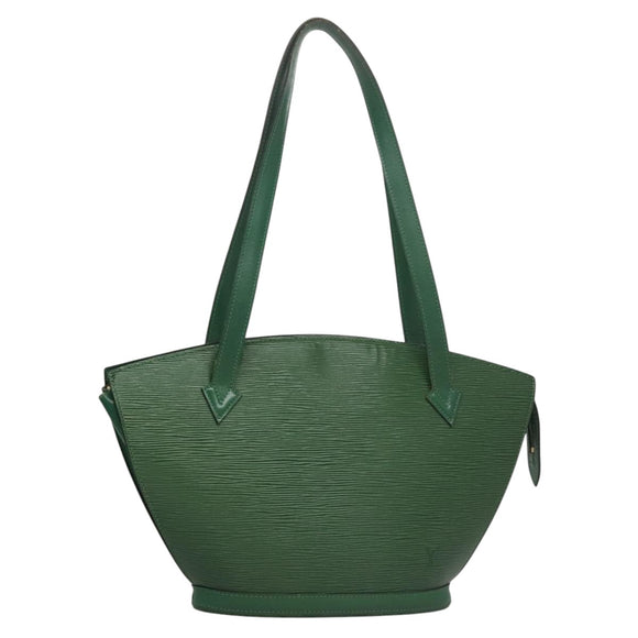LOUIS VUITTON Epi Saint Jacques Poignees Long Bag Green M52334 LV Auth 105604