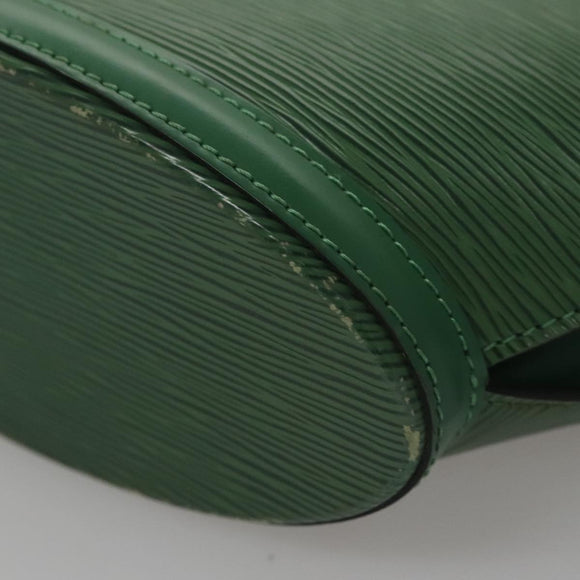 LOUIS VUITTON Epi Saint Jacques Poignees Long Bag Green M52334 LV Auth 105604