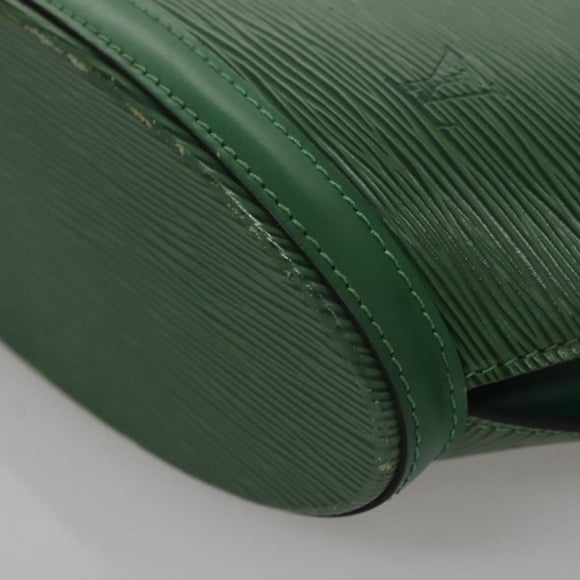 LOUIS VUITTON Epi Saint Jacques Poignees Long Bag Green M52334 LV Auth 105604