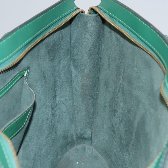 LOUIS VUITTON Epi Saint Jacques Poignees Long Bag Green M52334 LV Auth 105604