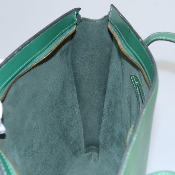 LOUIS VUITTON Epi Saint Jacques Poignees Long Bag Green M52334 LV Auth 105604
