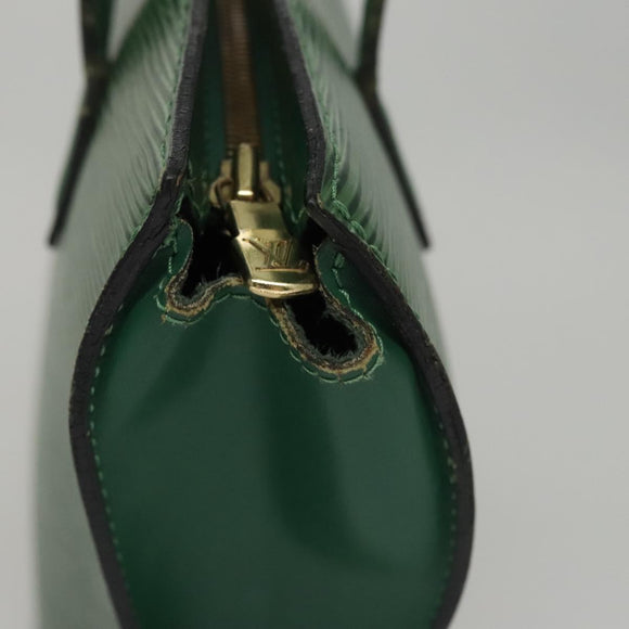 LOUIS VUITTON Epi Saint Jacques Poignees Long Bag Green M52334 LV Auth 105604