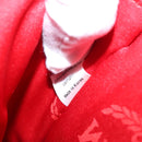 MCM Vicetos Logogram Clutch Bag PVC Red Auth 105618-12