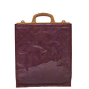 LOUIS VUITTON Monogram Vernis Stanton Tote Bag Purple Viole M91079 Auth 105668-2