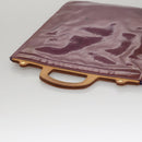 LOUIS VUITTON Monogram Vernis Stanton Tote Bag Purple Viole M91079 Auth 105668-6