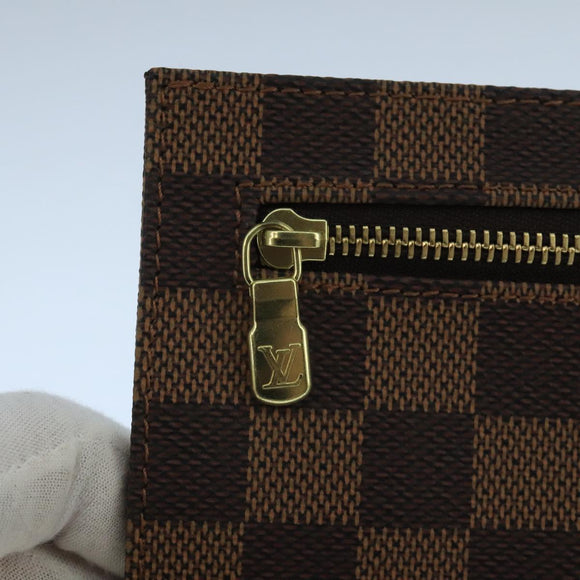 LOUIS VUITTON Damier Ebene Clifton Pouch N51149 LV Auth 105674